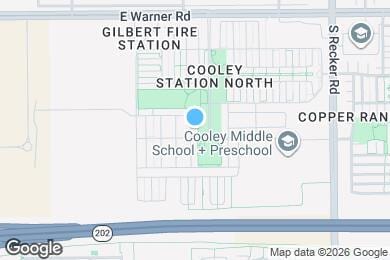 Map image of the property - 1035 S Agnes Ln
