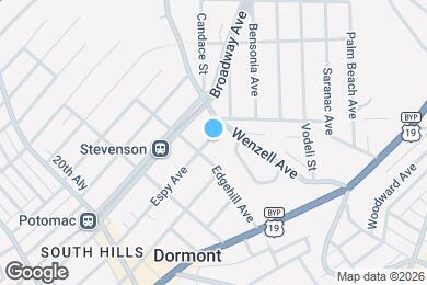 Map image of the property - 2619 Espy Ave