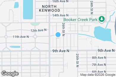 Map image of the property - 1029 27th St N