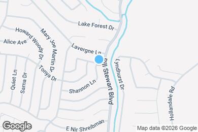 Map image of the property - 1103 Phelissa Dr