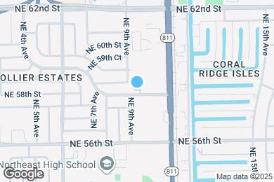 Map image of the property - 921 NE 58th St