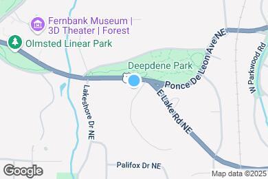 Map image of the property - 2005 Ponce De Leon Ave NE