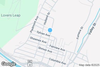 Map image of the property - 608 Franklin St