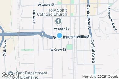 Map image of the property - 304 W Willis St