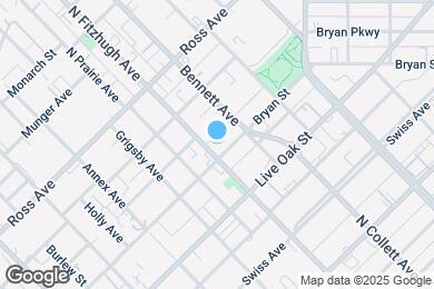 Map image of the property - Guest House at 4907 Bryan