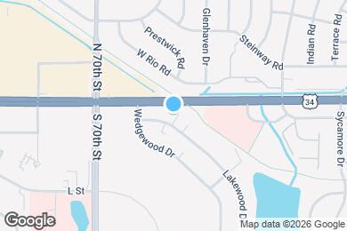 Map image of the property - 138 Lakewood Dr