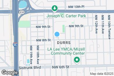 Map image of the property - 809 NW 15th Ter
