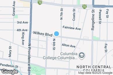 Map image of the property - 602 Wilkes Blvd