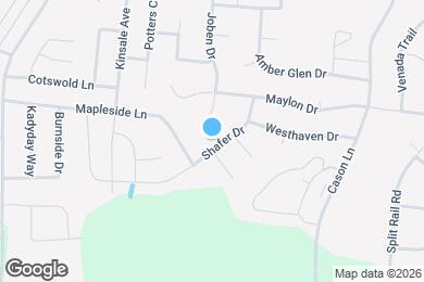 Map image of the property - 1934 Shafer Dr