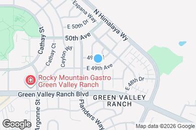 Map image of the property - 19743 E 49th Ave