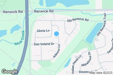 Map image of the property - 3809 Adesso Ln