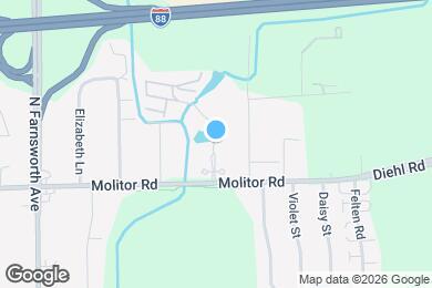 Map image of the property - 1875 Tall Oaks Dr
