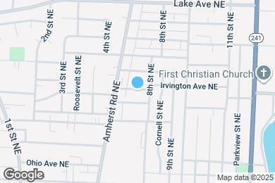 Map image of the property - 735 Vogel Ave NE