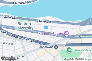 Map image of the property - 623 Commonwealth Ave