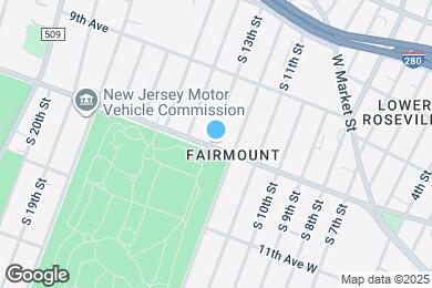 Map image of the property - 587 Central Ave