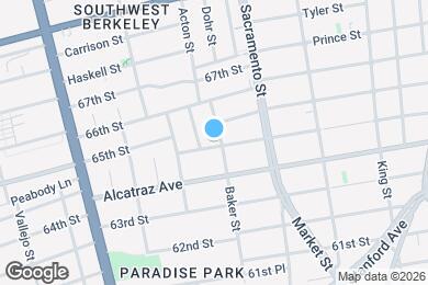 Map image of the property - 1379 Harmon St