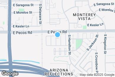 Map image of the property - 1055 S Fargo St