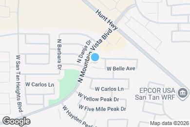 Map image of the property - 3328 W Belle Ave