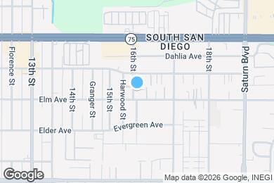 Map image of the property - 857 16th St