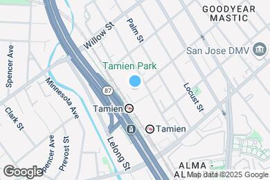Map image of the property - Tamien Station