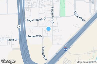 Map image of the property - 10110 Forum West Dr