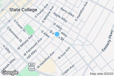 Map image of the property - 606 S Allen St
