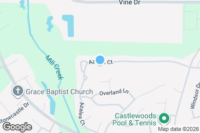 Map image of the property - 260 Azalea Ct