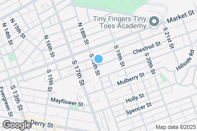 Map image of the property - 1802 Chestnut St