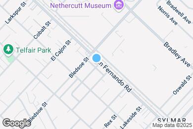 Map image of the property - San Fernando Apts