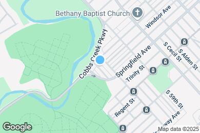 Map image of the property - 1717 S Edgewood St