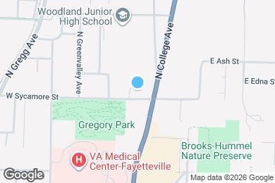 Map image of the property - 1742 N Reno Dr