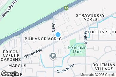 Map image of the property - 2309 Edison Ave