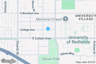 Map image of the property - 1018 College Ave