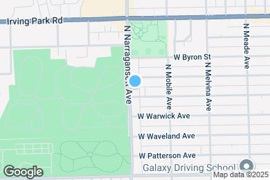 Map image of the property - 3807 N Narragansett Ave