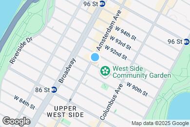 Map image of the property - 175 W 90th St