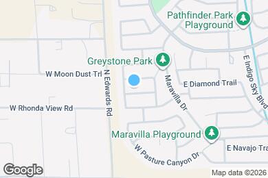 Map image of the property - 110 W Diamond Trl