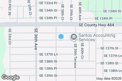 Map image of the property - 3820 SE 136th Pl