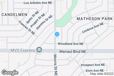 Map image of the property - 2412 Morris St NE
