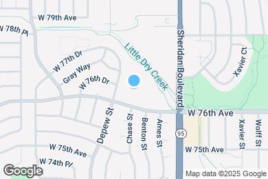 Map image of the property - 5575 W 76th Ave