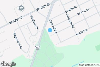 Map image of the property - 3524 W 42nd St