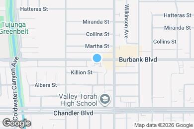 Map image of the property - 12540 Burbank Blvd