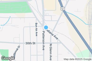 Map image of the property - 3064 Indiana Ave