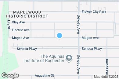 Map image of the property - 407 Magee Ave