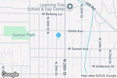 Map image of the property - 2600 N 29th St