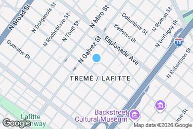 Map image of the property - 1124 N Johnson St