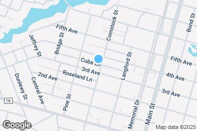 Map image of the property - 1105 Comstock St