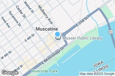 Map image of the property - 415 E 2nd St