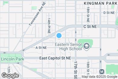 Map image of the property - 1513 Constitution Ave NE