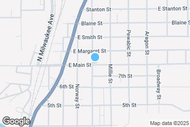 Map image of the property - 711 Vulcan St