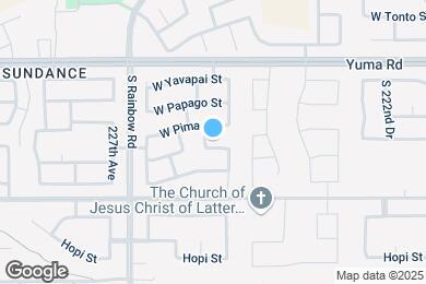 Map image of the property - 22542 W Cocopah St